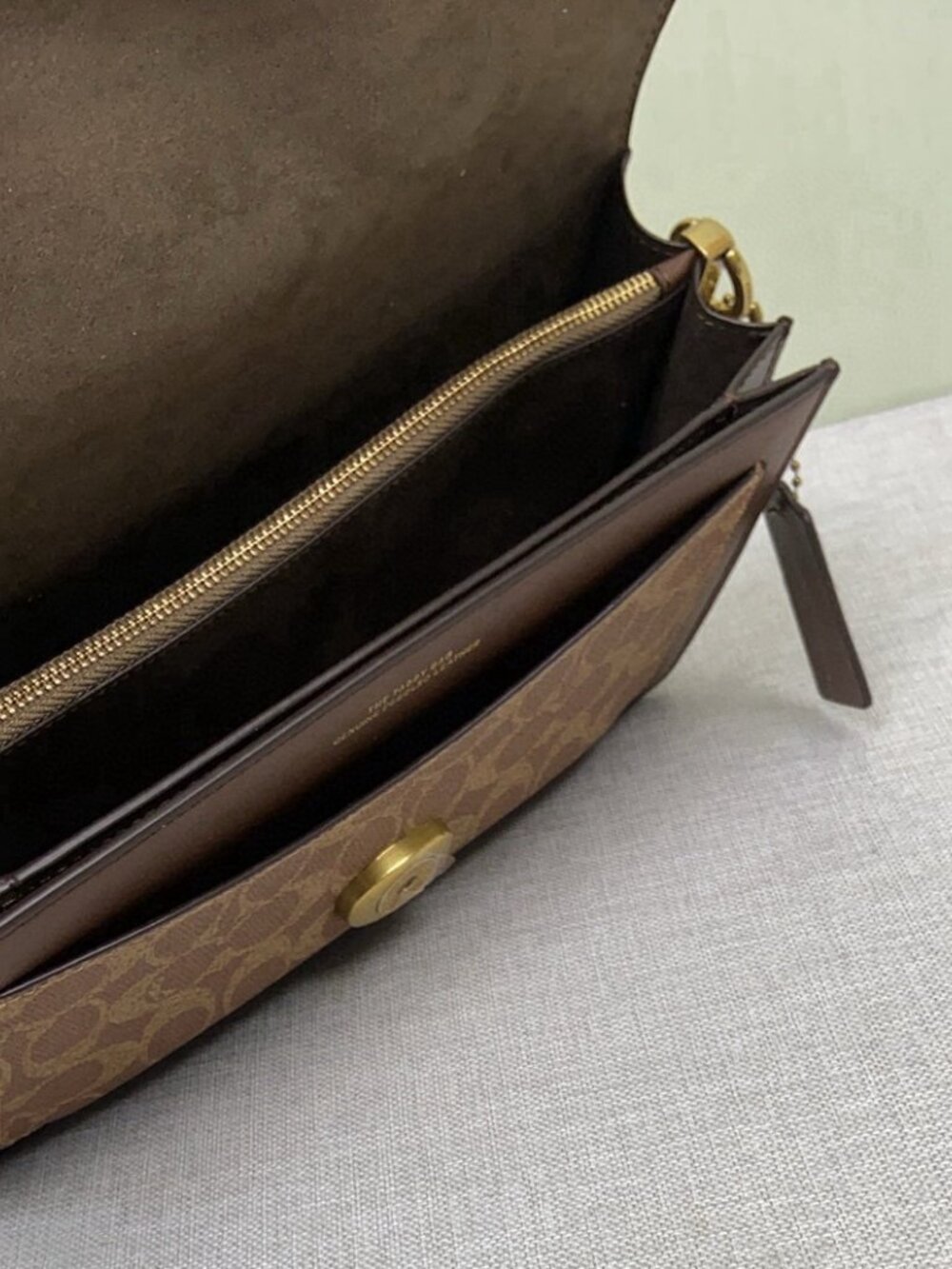 Coach Tabby Shoulder Bag 26 In Signature Canvas - Picture 3 of 5